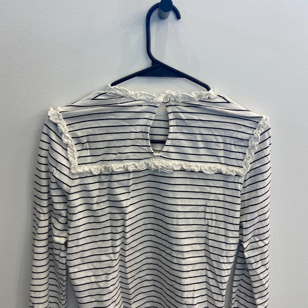 Sundry Size 1 Ruffle Bib Top - Picture 8 of 11
